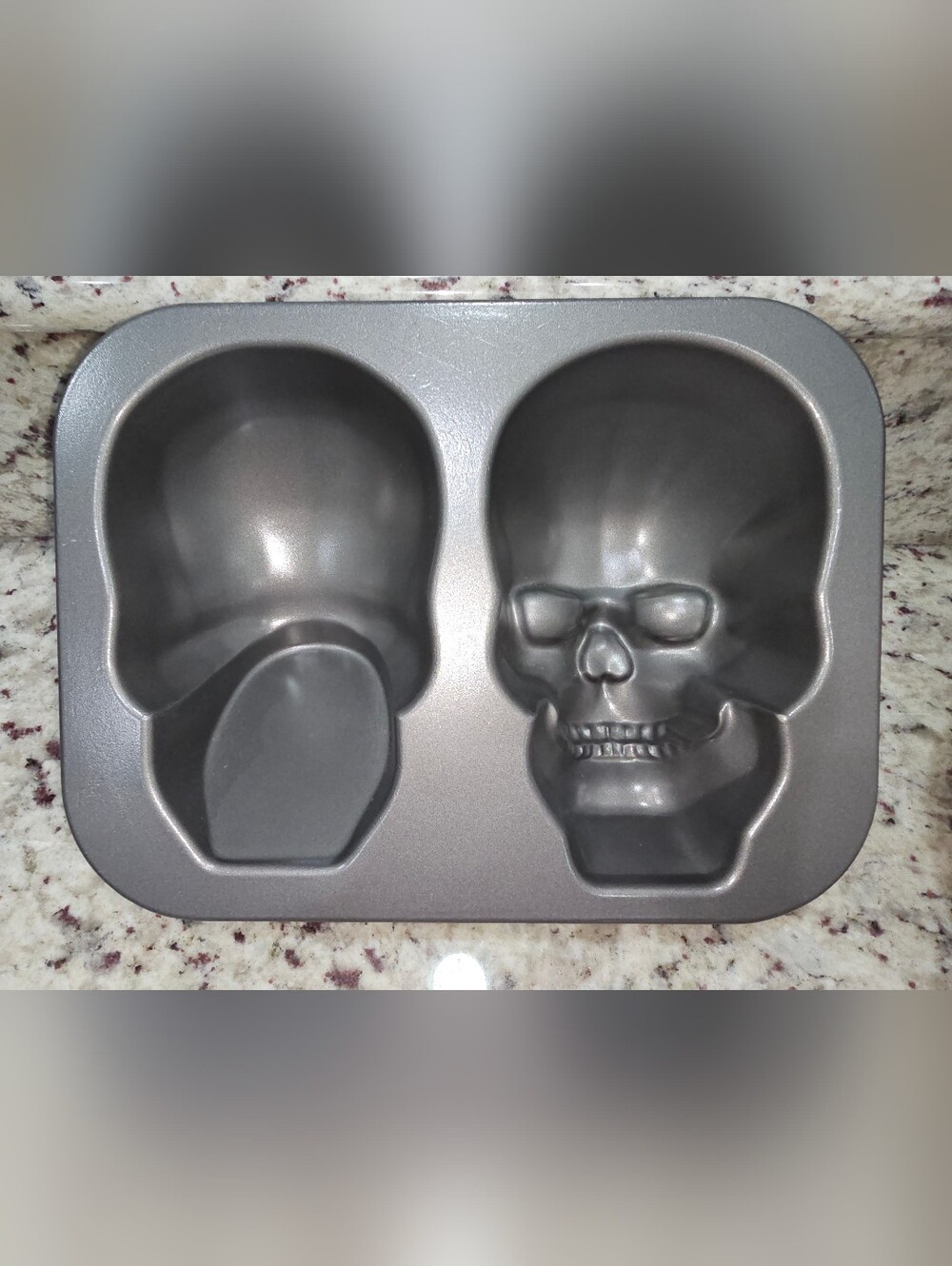 Nordic Ware | 3D Haunted Halloween Skull Cake Pan New